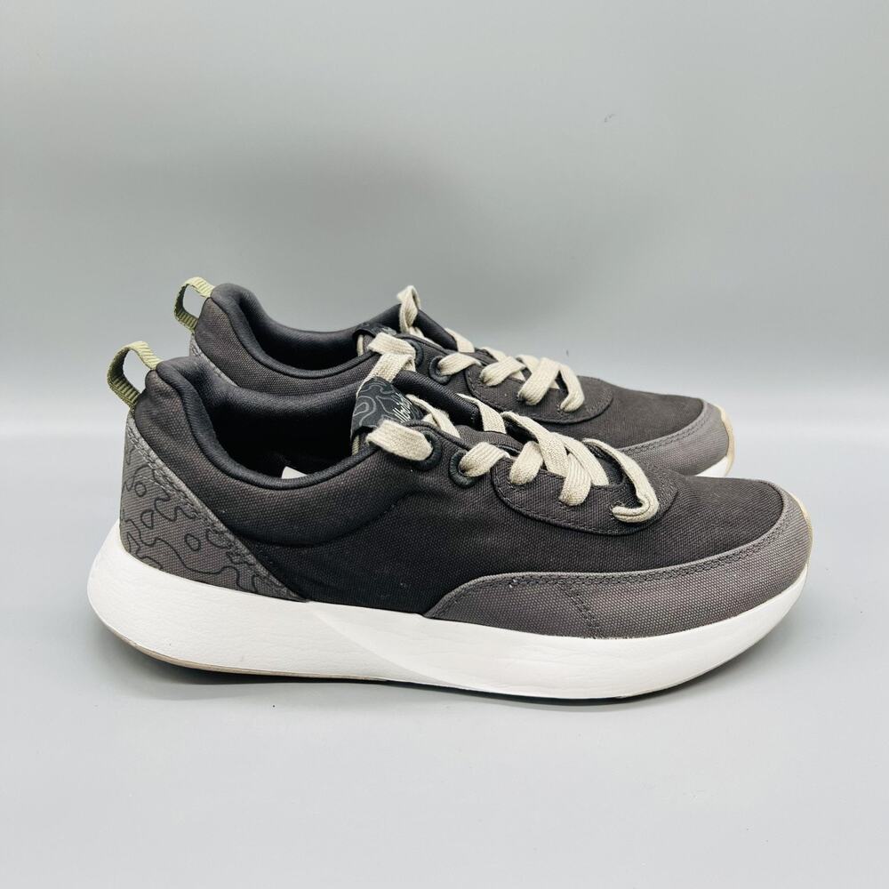 Allbirds Shoes Mens 8 Gray Canvas Low Top Athletic Walking Sneakers Comfort